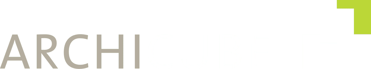 Logo Archicube auf braun