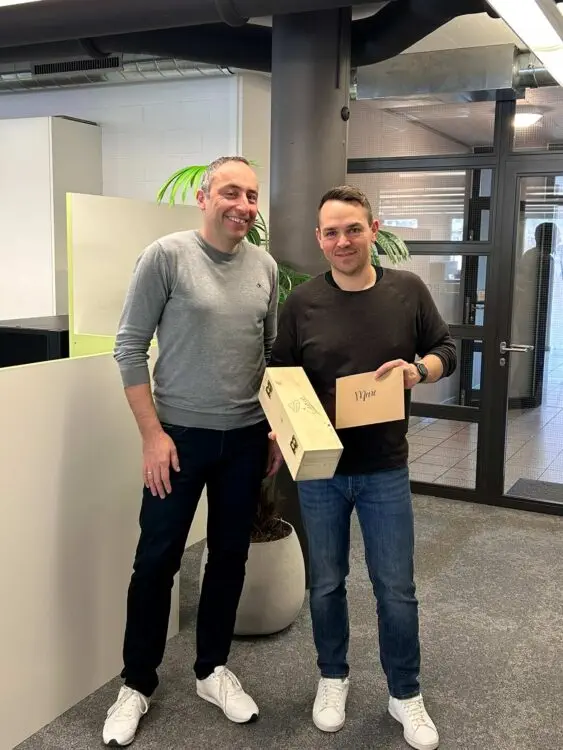 Arbeitsjubiläum Marc Scheuber